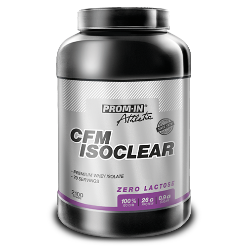 Produktová fotografia na sivom pozadí CFM Isoclear.