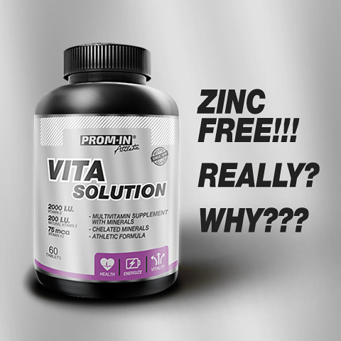 Vita Solution - Zinc free 