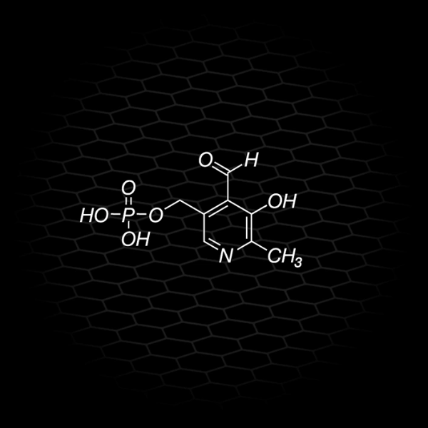 Ilustračný obrázok Pyridoxal-5‘-fosfátu (P5P) 